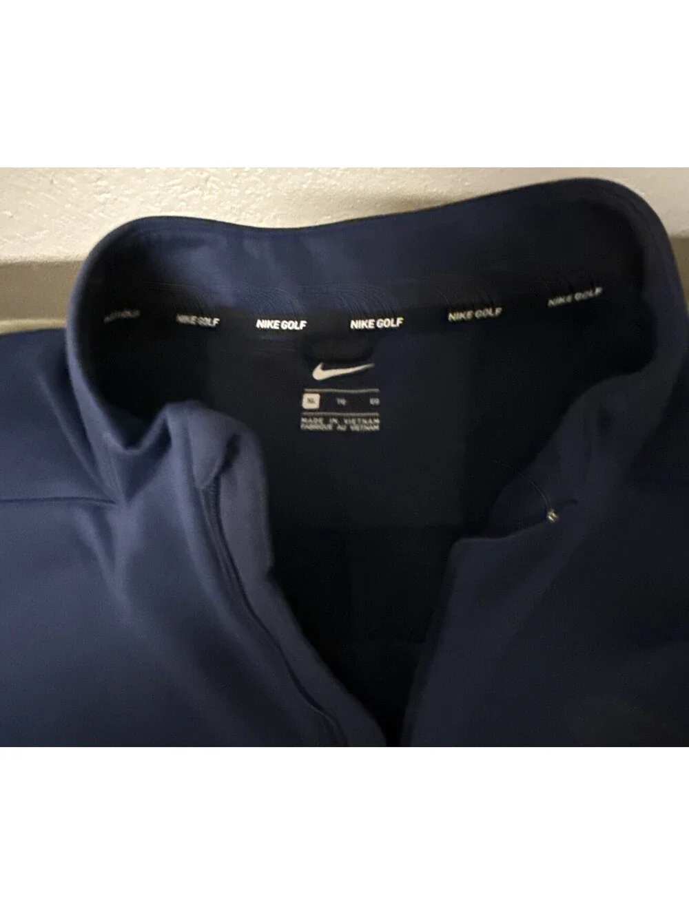 Men’s Nike 2018 PGA Bellerive Thermal Quarter Zip Men’s XLarge Golf Navy Blue